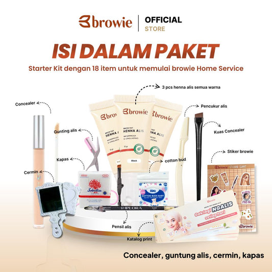 browie Salon Alis Keliling – Home Service Kit