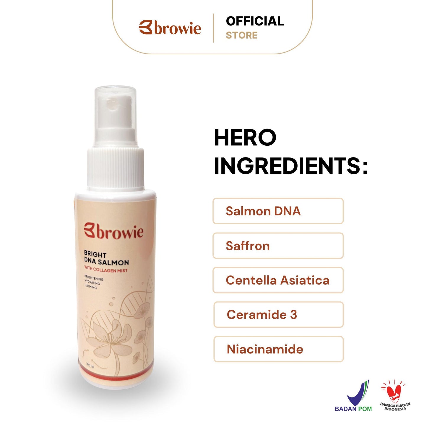 browie Face Mist Mencerahkan Wajah
