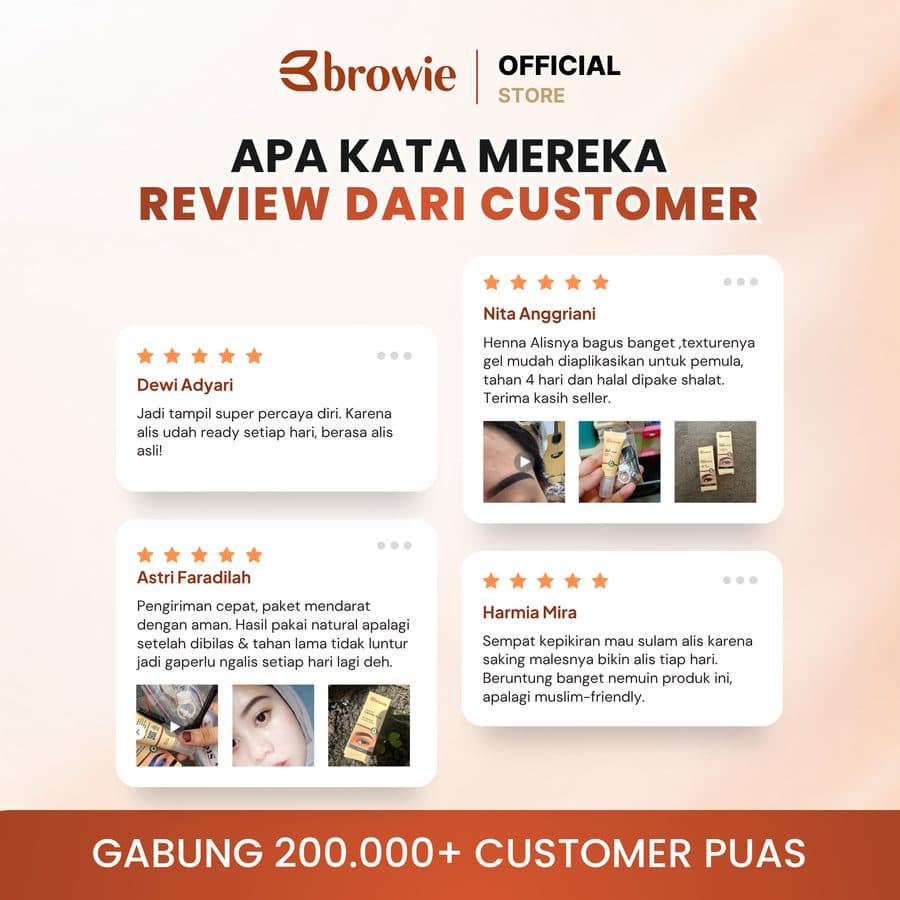 Detail browie Brow Tint Henna Alis 09