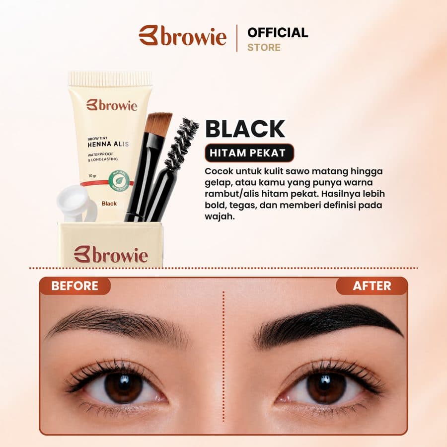 Detail browie Brow Tint Henna Alis 10