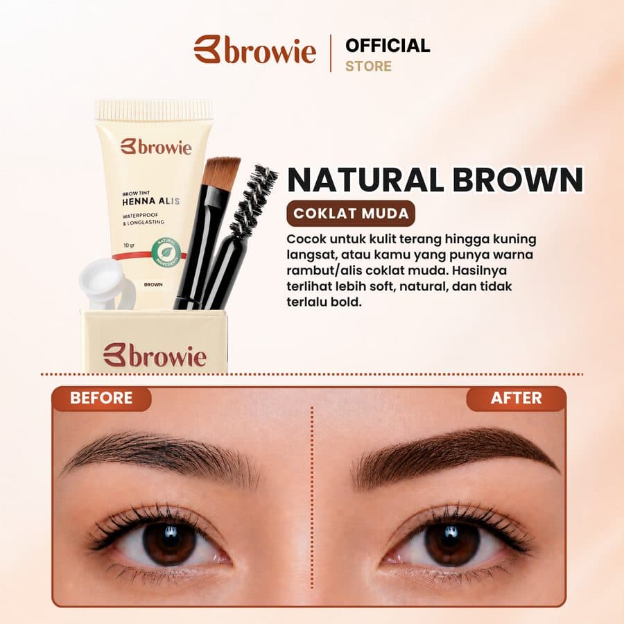 Detail browie Brow Tint Henna Alis 11