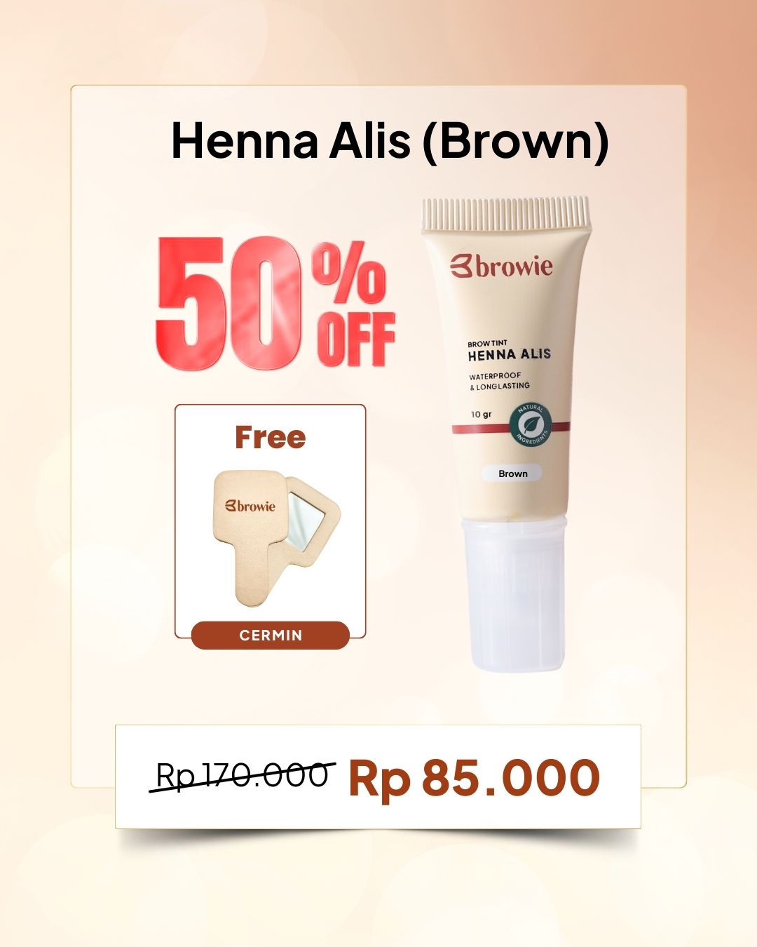 browie Brow Tint Henna Alis [Spesial Bazzar]