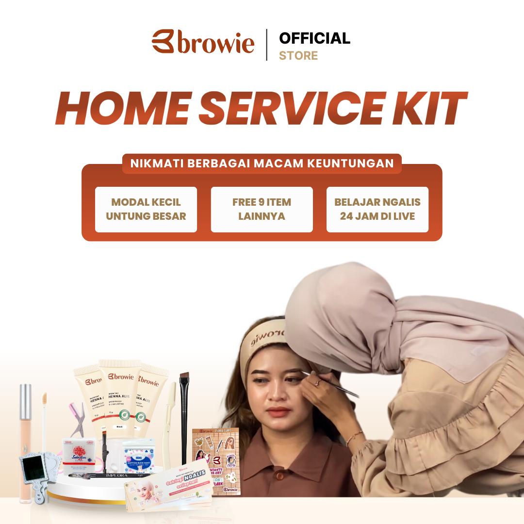 browie Salon Alis Keliling – Home Service Kit
