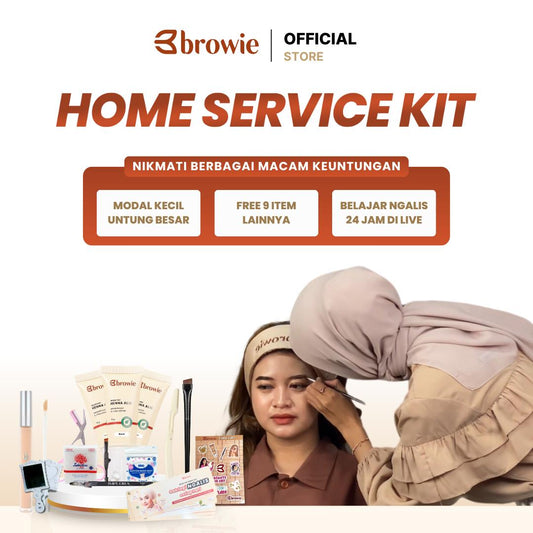 browie Salon Alis Keliling – Home Service Kit
